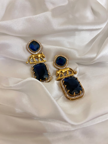 Tribe Blue Earrings