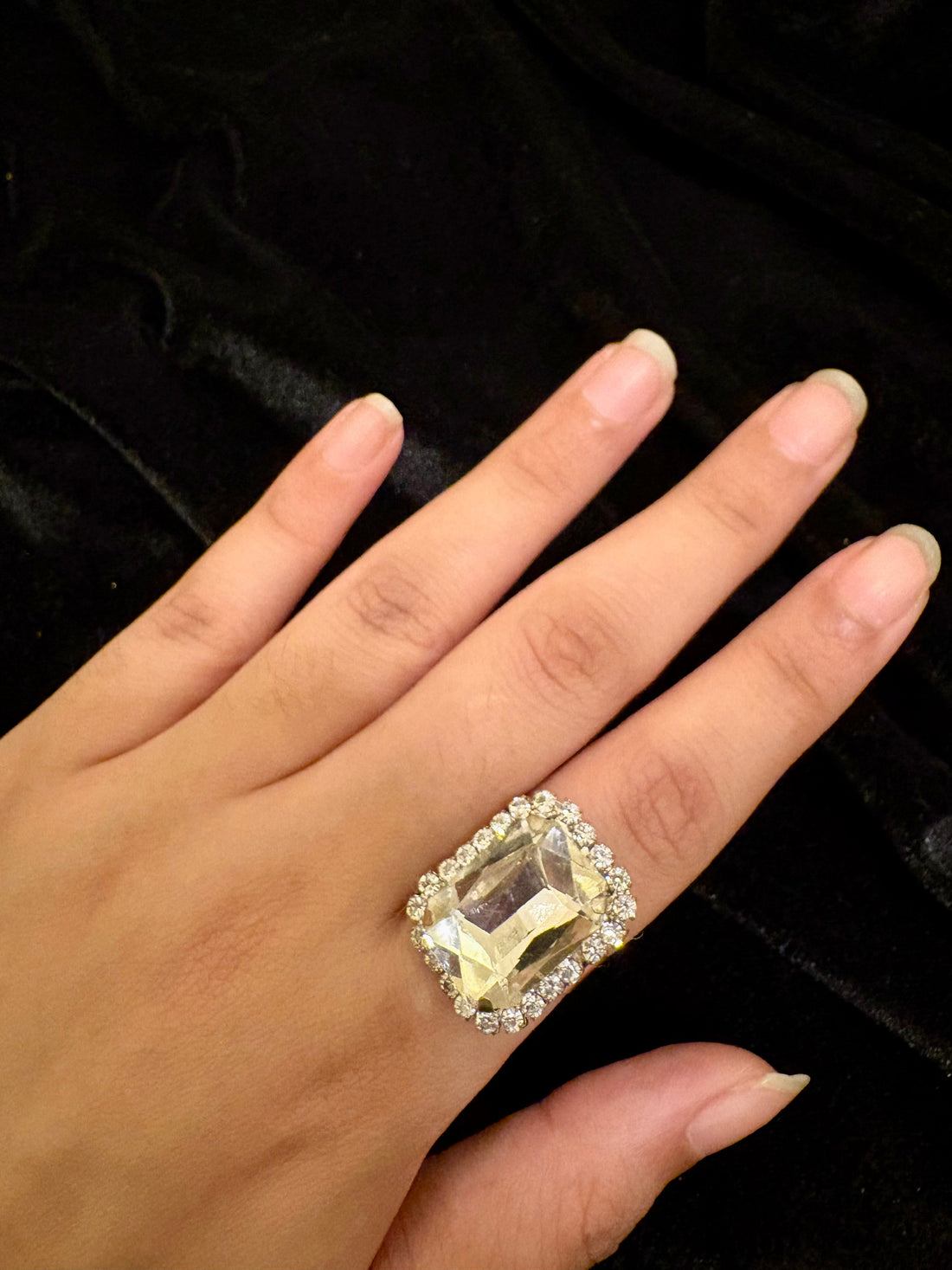 Crystal ring