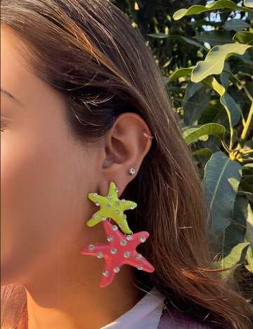 Sandy Star Earrings